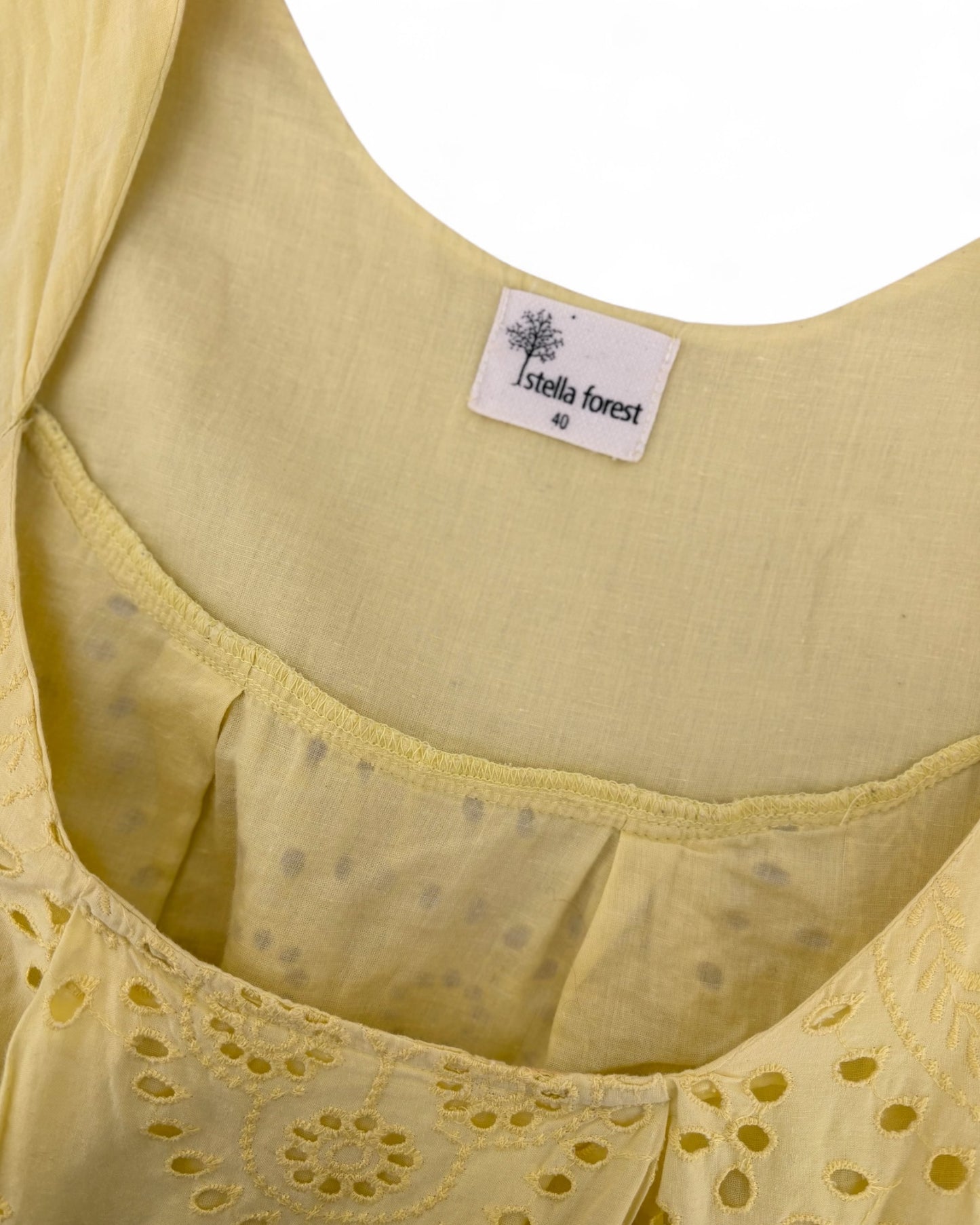 Robe jaune Stella Forest