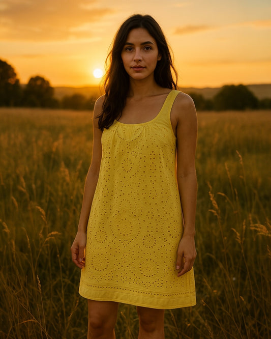 Robe jaune Stella Forest
