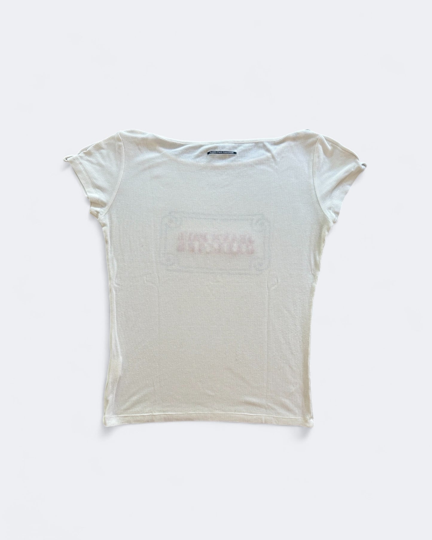 T-shirt blanc Jean Paul Gaultier