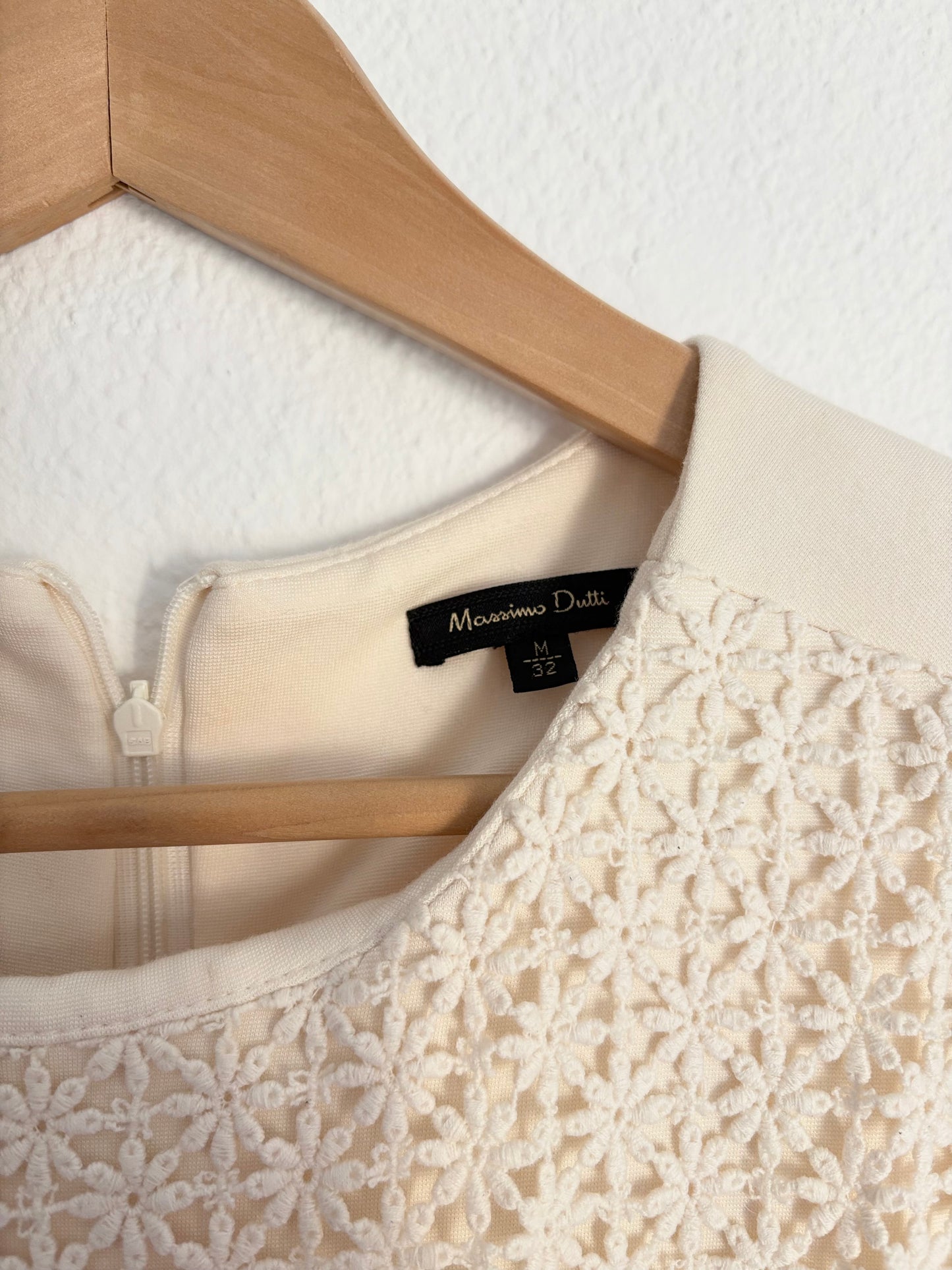 Robe écru - Massimo Dutti